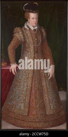 Joanna of Austria, Grand Duchess of Tuscany by Giovanni Bizelli. Stock Photo