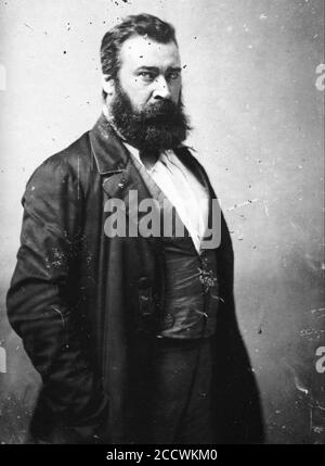 Félix Nadar 1820-1910 portraits François Millet. Stock Photo