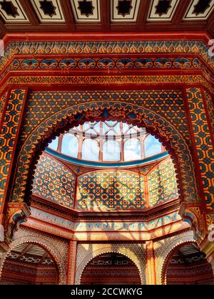 Kiosco Morisco in Mexico City Stock Photo