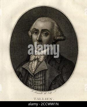 Jean Lambert Tallien Stock Photo Alamy