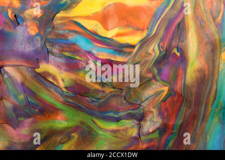 Colorful decorative marble background. Plasticine artwork texture. Stock Photo