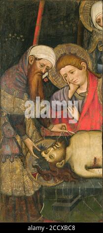Joan Mates - Mourning over the Dead Body of Christ Stock Photo