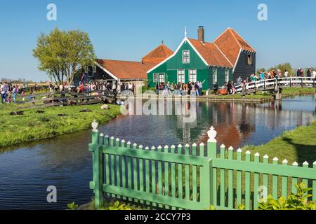 Zaanse Schans Open Air Museum, Zaandam, North Holland, Netherlands Stock Photo