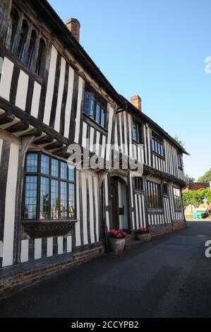 Timber framed house, Church Street, Lavenham, Suffolk Stock Photo