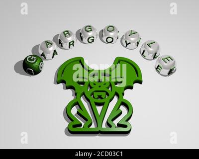 monster and letters Stock Photo - Alamy