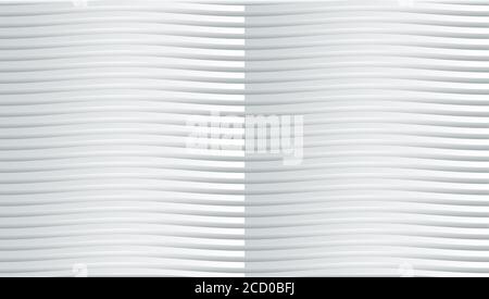 3d white abstract geometric texture. White background for interior, poster, flyer, website. Vector illustration Stock Vector