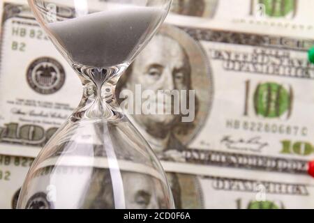 Time is money concept. Stock Photo