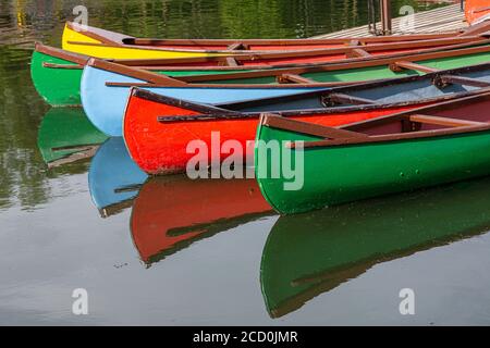 Peasholm Park In Scarborough Stock Photo