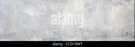 background texture of gritty steel surface, panoramic web banner Stock Photo