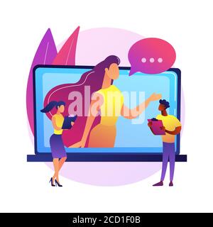 Customer persona abstract concept vector illustration. Stock Vector