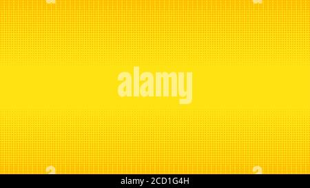 Retro comic yellow halftone gradient background, vector illustration Stock Vector