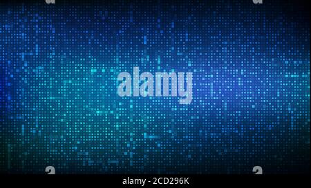Binary code background. Digital binary data and streaming digital code background. Abstract futuristic cyberspace. Matrix background with digits 1.0 Stock Vector