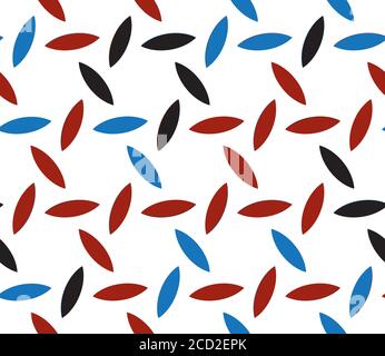 Seamless texture with colored ellipses Stock Vector