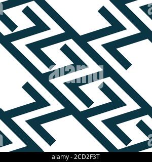 Seamless texture with oblique green bands Stock Vector