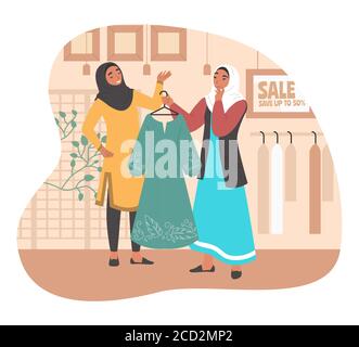Muslim women wearing hijab icon, simple style Stock Vector Image & Art ...