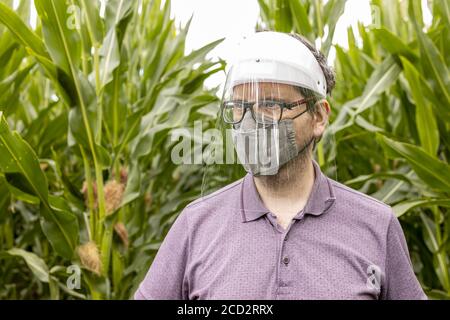 Agriculture pandemic concept. Stock Photo
