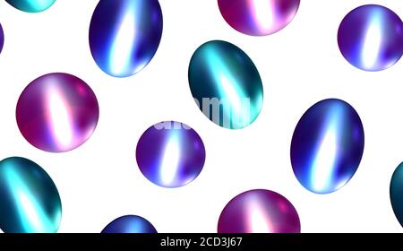 Seamless texture with multicolored gems chrysoberyl. Vector pattern for wrapping paper, backgrounds and your design Stock Vector