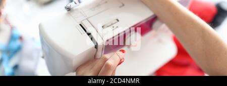 Detailed picture of workshop work Stock Photo