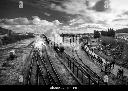 Union of South Africa (A4 pacific locomotive) Stock Photo