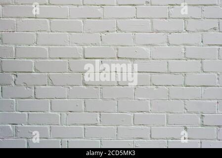 White brickwork loft styled. Background, copy space. Stock Photo