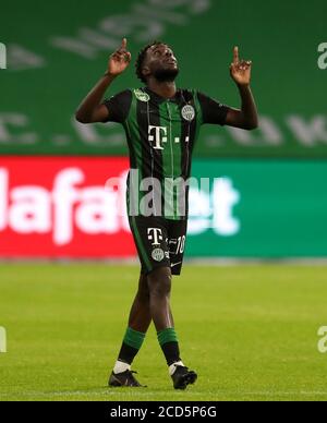 Tokmac Chol Nguen of Ferencvaros celebrates after scoring a goal News  Photo - Getty Images