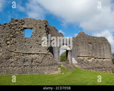 Newcastle Castle, Bridgend South Wales UK Stock Photo