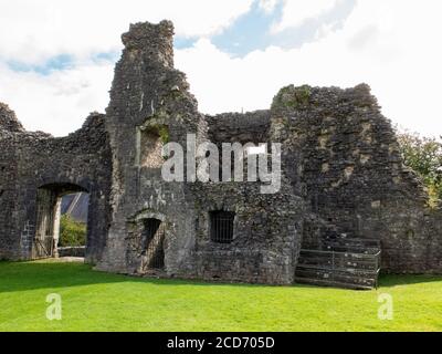 Newcastle Castle, Bridgend South Wales UK Stock Photo