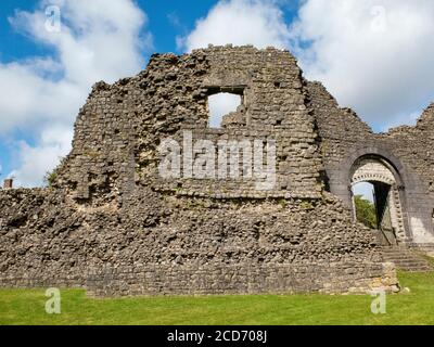 Newcastle Castle, Bridgend South Wales UK Stock Photo