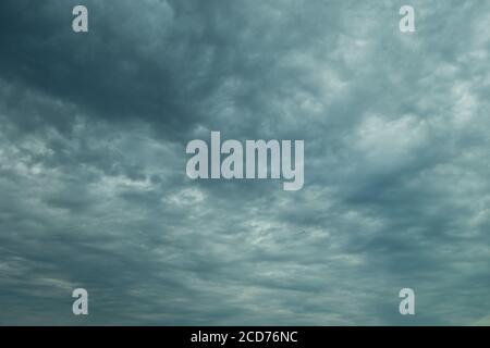 dramatic nimbostratus clouds sky Stock Photo