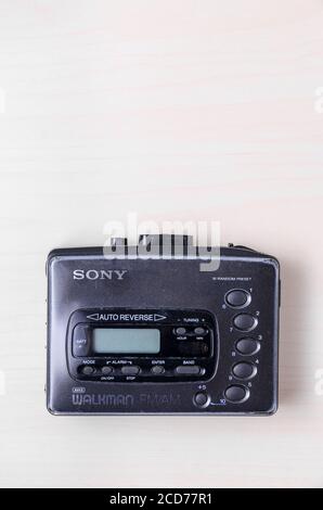 Sony Cassette AM-FM radio Walkman Stock Photo - Alamy