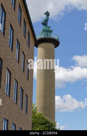 Sailors Tower, or Sailor's wife tower, the memorial to sailors died during World War I, in Gothenburg, Sweden Stock Photo