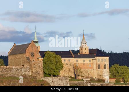 Akershus Fortress in Oslo, Norway Stock Photo