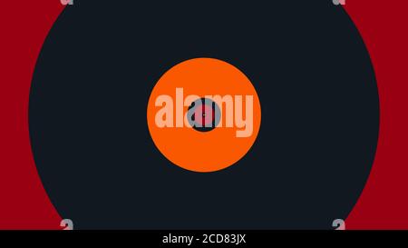 black orange and red carcle background Stock Photo
