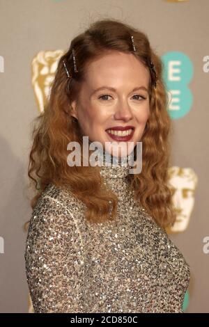 English actress Zoe Boyle attends the EE British Academy Film Awards at