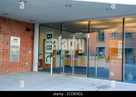 BBC Radio and Television regional  studios of Look East in Norwich, Norfolk Stock Photo