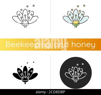 Pollen icon Stock Vector