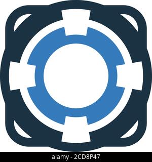 Lifesaver, buoy icon - Well organized and editable Vector design using in commercial purposes, print media, web or any type of design projects. Stock Vector