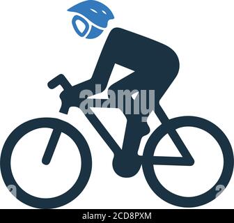 Bicycle, cycling, ride icon - Well organized and editable Vector design using in commercial purposes, print media, web or any type of design projects. Stock Vector