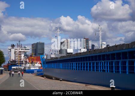 Netherlands, Southern Holland, Rotterdam, Port docks (Bartel Wiltonkade) Stock Photo