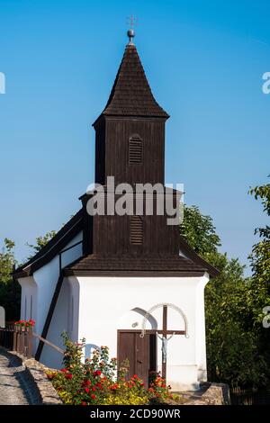 Hungary, Nograd County, Holloko village listed as World Heritage by UNESCO Stock Photo
