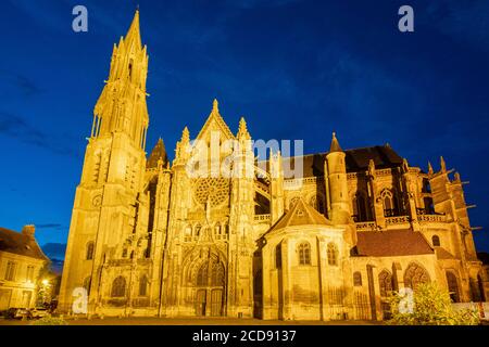 France, Oise, Senlis, Notre Dame cathedral of Senlis