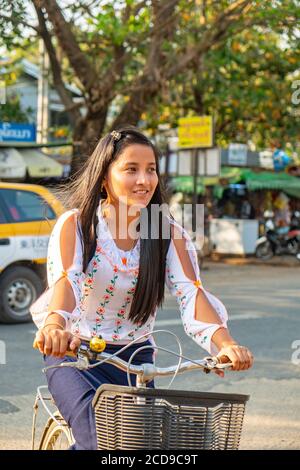 Myanmar (Burma), Yangon, the village of Dalah Stock Photo