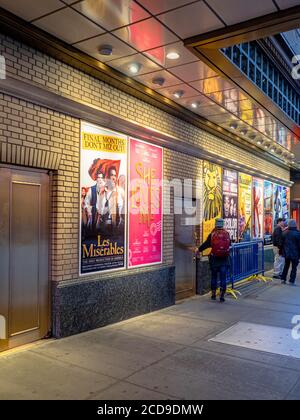 Shubert Theatre in Times Square, New York City, USA Stock Photo - Alamy