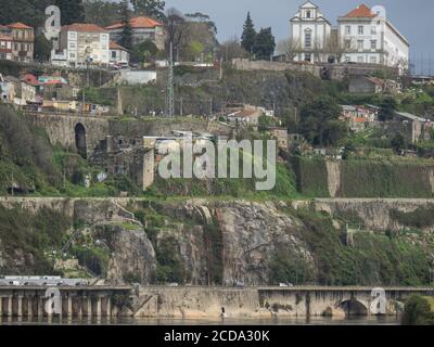 porto at the river duorp Stock Photo