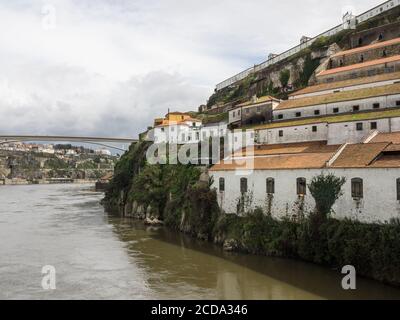 porto at the river duorp Stock Photo