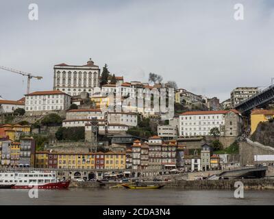 porto at the river duorp Stock Photo