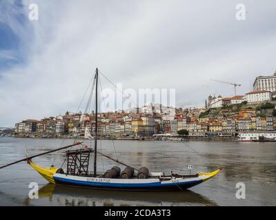 porto at the river duorp Stock Photo