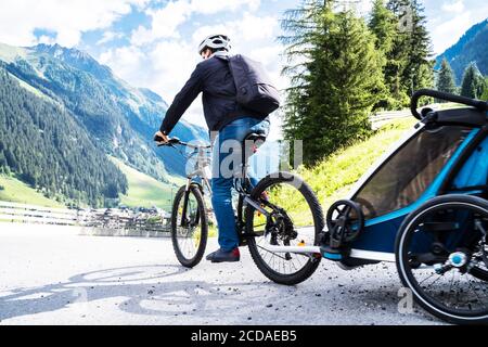 mountain bike kid trailer