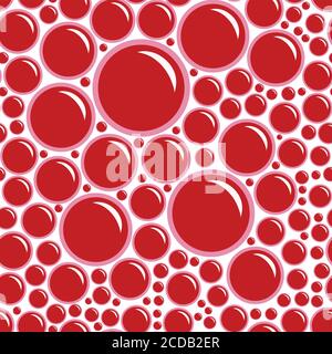 Seamless background with blood drops Stock Vector