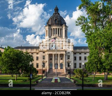 South Dakota Capitol building Stock Photo